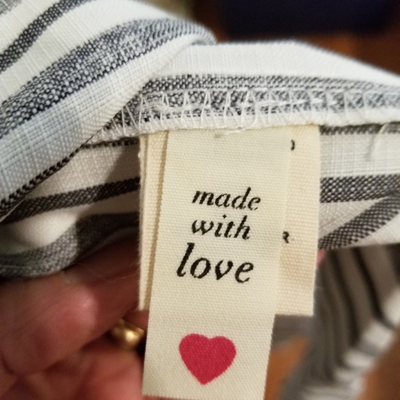 "Southern Belle" striped hi low dress - Picture 7 of 7